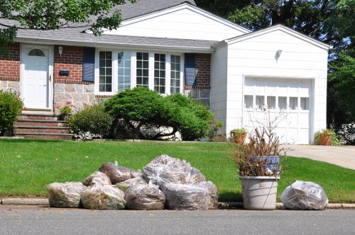 Waste collection services in Lambeth residential area